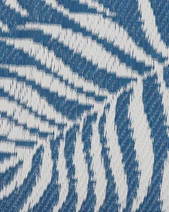 Tapete De Exterior Azul 120 X 180 Cm Kota