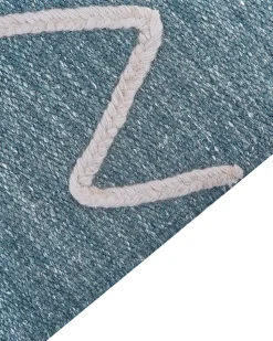 Tapete De Exterior Azul 140 X 200 Cm Yavu