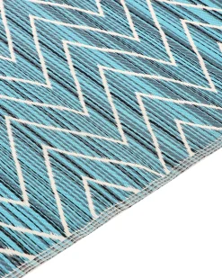 Tapete De Exterior Azul 120 X 180 Cm Balotra