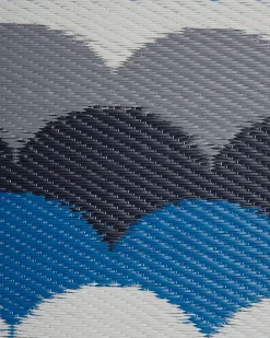 Tapete De Exterior Azul E Cinzento 90 X 180 Cm Bellary