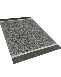 Tapete De Exterior Branco E Preto 120 X 180 Cm Ballari