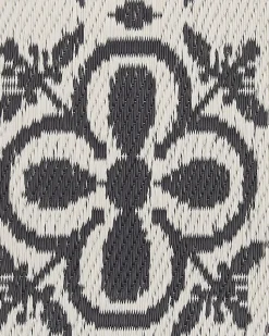 Tapete De Exterior Branco E Preto 120 X 180 Cm Nellur