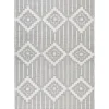 Tapete De Exterior Branco E Cinzento 160 X 230 Cm Tabiat
