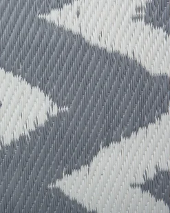 Tapete De Exterior Cinzento 90 X 180 Cm Sirsa