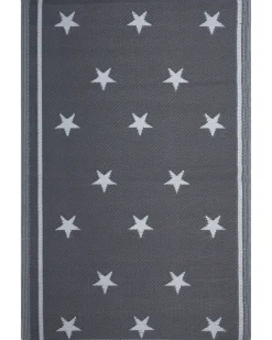 Tapete De Exterior Cinzento Escuro 120 X 180 Cm Latur