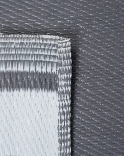 Tapete De Exterior Cinzento Escuro 120 X 180 Cm Latur