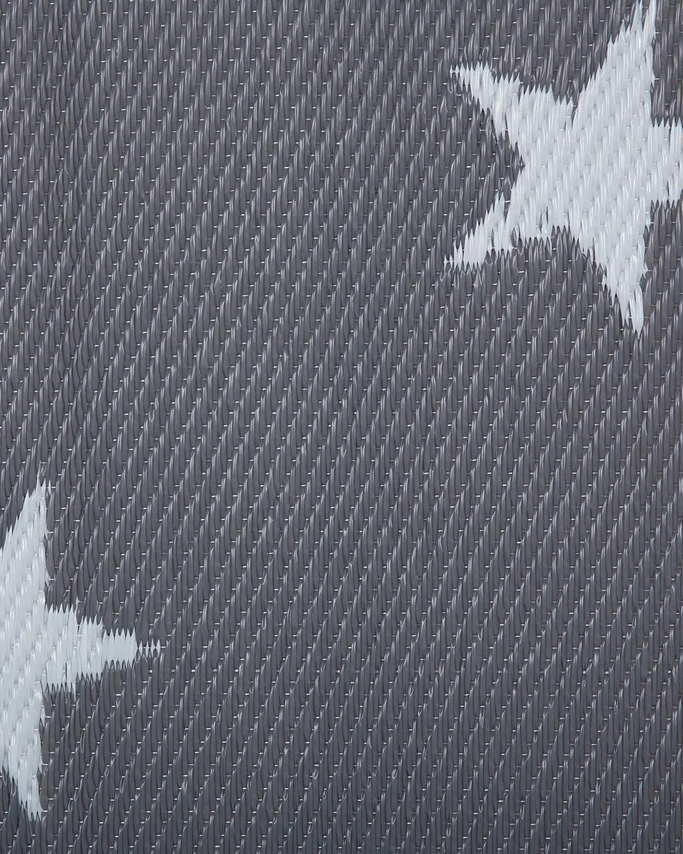 Tapete De Exterior Cinzento Escuro 120 X 180 Cm Latur