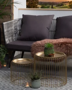 Tapete De Exterior Cinzento Claro 90 X 150 Cm Sikar