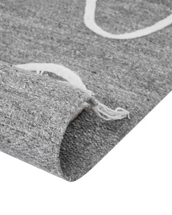 Tapete De Exterior Cinzento 140 X 200 Cm Yavu