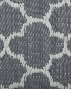 Tapete De Exterior Cinzento 90 X 180 Cm Surat