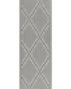 Tapete De Exterior Cinzento 60 X 105 Cm Jalna