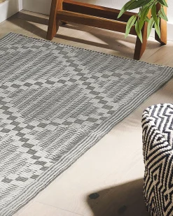 Tapete De Exterior Cinzento 60 X 105 Cm Jalna