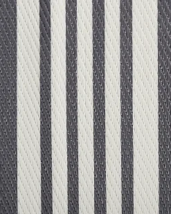 Tapete De Exterior Cinzento Claro E Preto 120 X 180 Cm Delhi