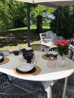 Tapete De Exterior Creme 60 X 105 Cm Kota