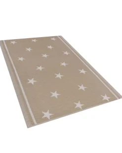 Tapete De Exterior Creme 120 X 180 Cm Latur