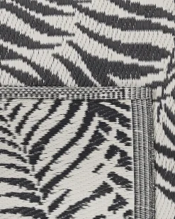 Tapete De Exterior Preto 120 X 180 Cm Kota