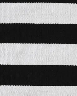 Tapete De Exterior Preto E Branco 140 X 200 Cm Tavas