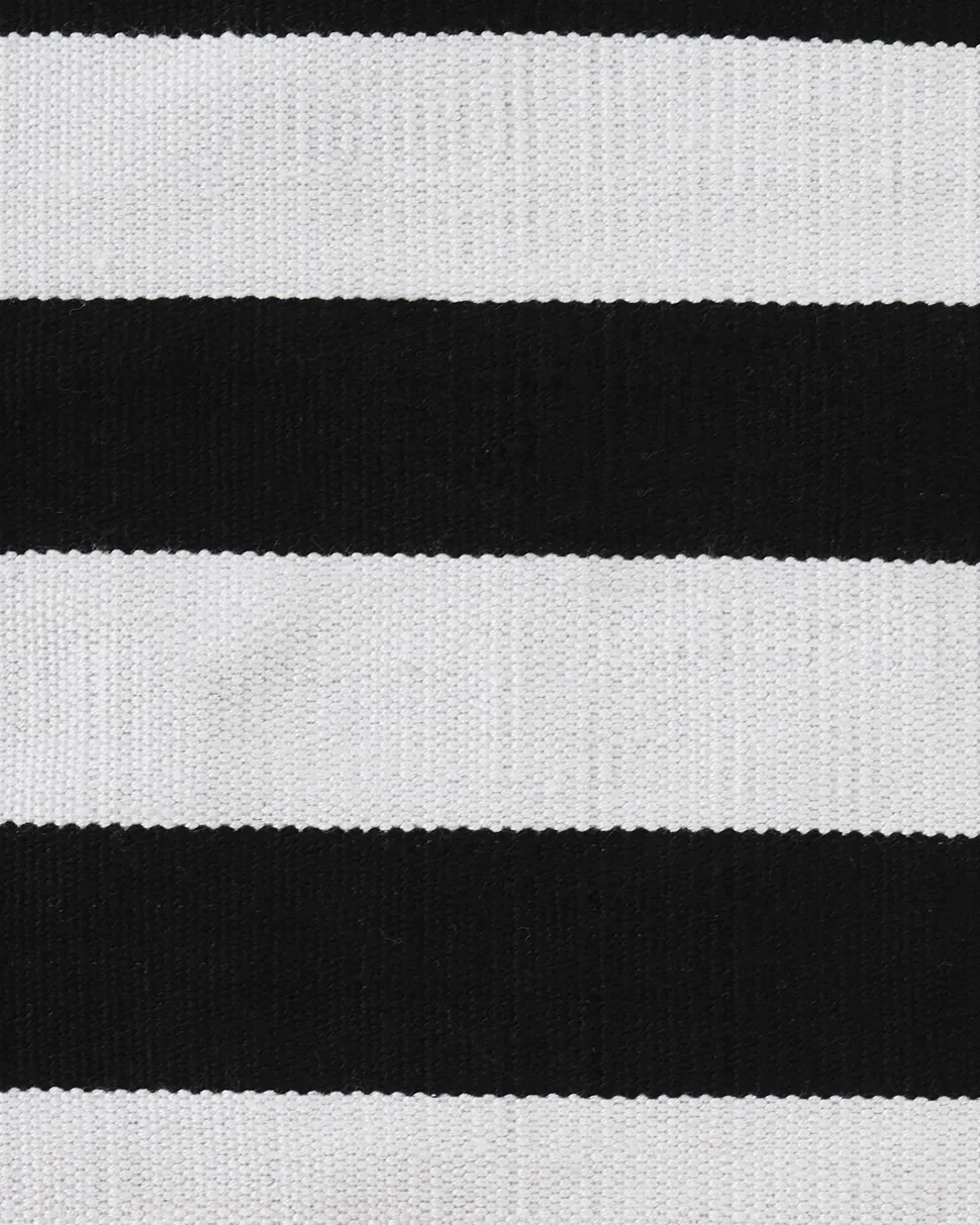 Tapete De Exterior Preto E Branco 140 X 200 Cm Tavas