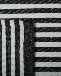 Tapete De Exterior Preto 90 X 180 Cm Haldia