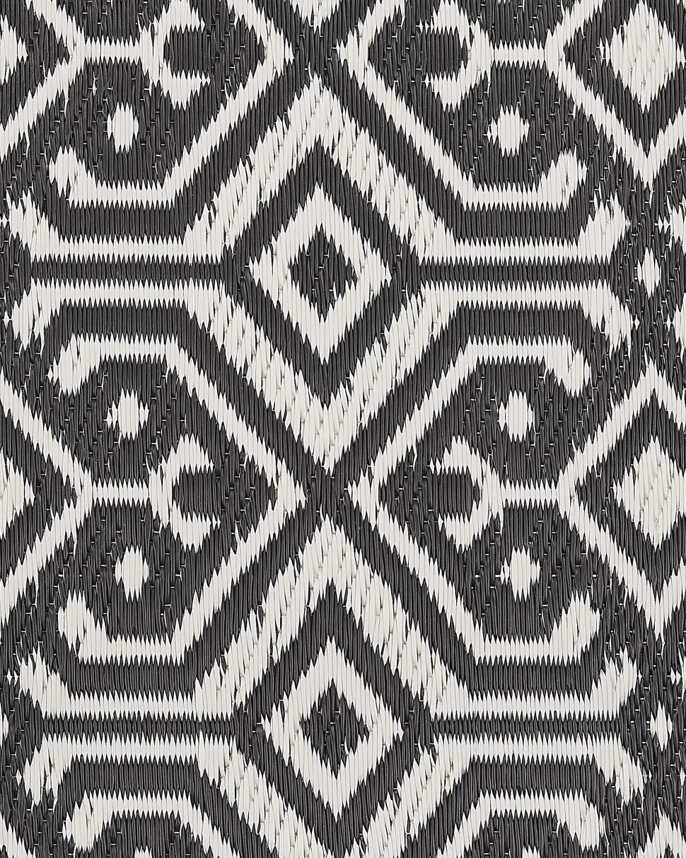 Tapete De Exterior Preto 120 X 180 Cm Barmer