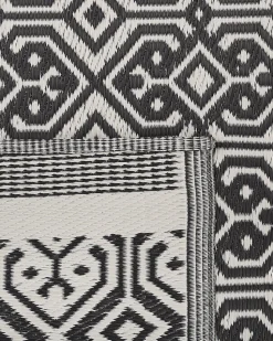 Tapete De Exterior Preto 120 X 180 Cm Barmer