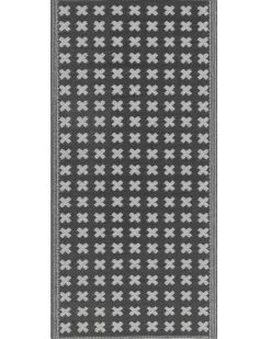 Tapete De Exterior Preto 90 X 180 Cm Rohtak