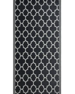 Tapete De Exterior Preto 90 X 180 Cm Surat