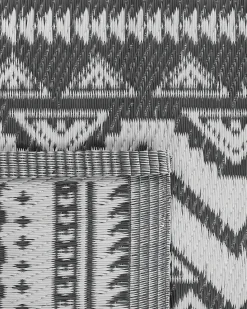 Tapete De Exterior Preto 120 X 180 Cm Nagpur