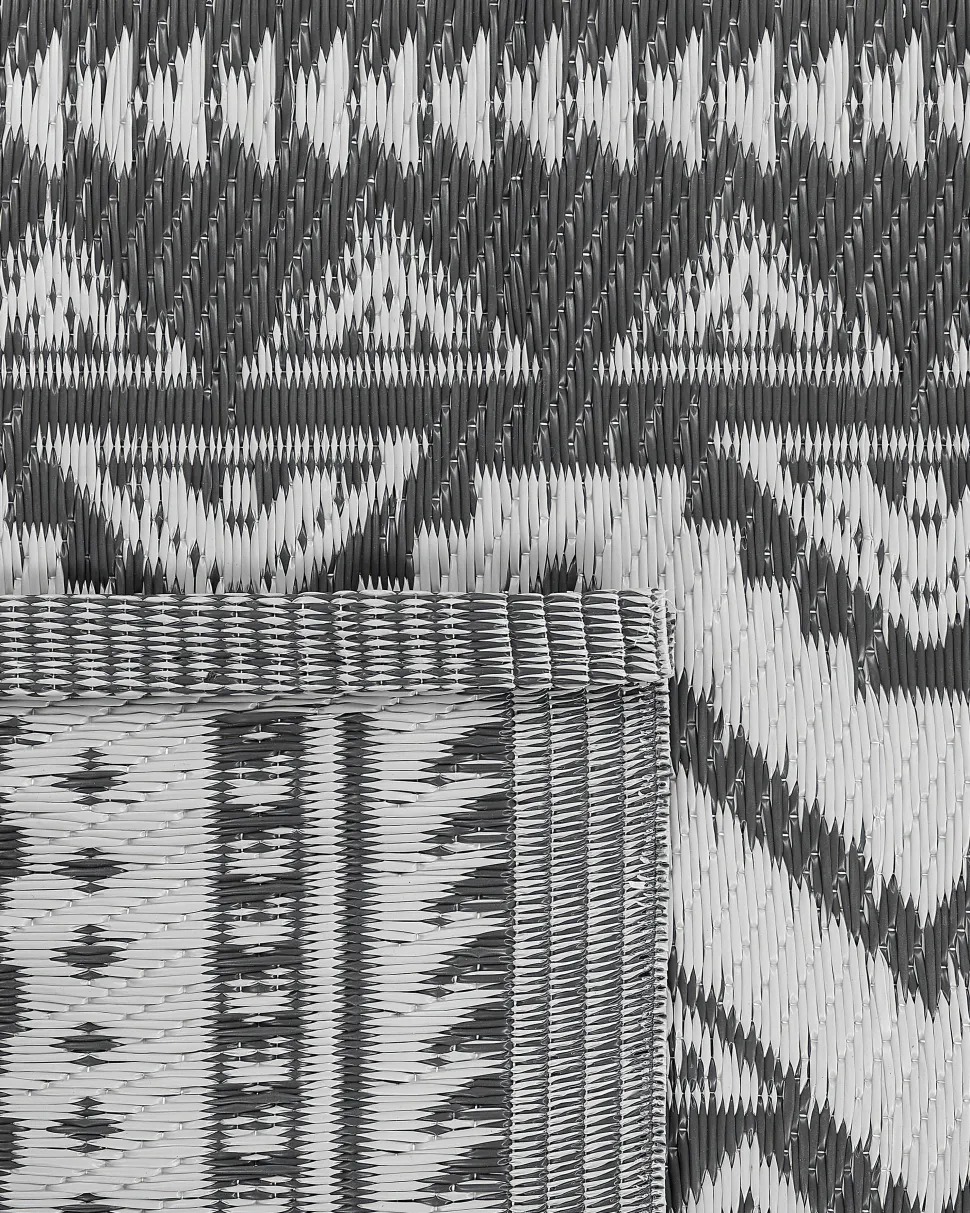 Tapete De Exterior Preto 120 X 180 Cm Nagpur