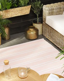 Tapete De Exterior Rosa 160 X 230 Cm Akyar