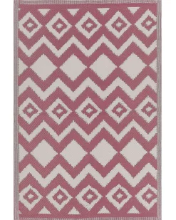 Tapete De Exterior Rosa 120 X 180 Cm Dewas