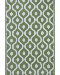 Tapete De Exterior Verde 120 X 180 Cm Pune