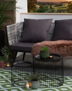 Tapete De Exterior Verde 120 X 180 Cm Pune