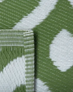 Tapete De Exterior Verde 120 X 180 Cm Pune