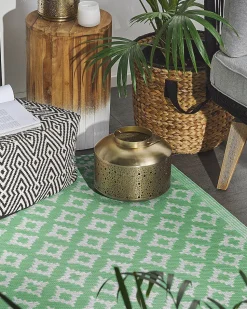 Tapete De Exterior Verde Claro 120 X 180 Cm Thane