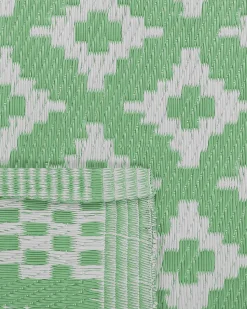 Tapete De Exterior Verde Claro 120 X 180 Cm Thane