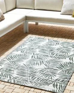 Tapete De Exterior Verde Escuro 120 X 180 Cm Kota