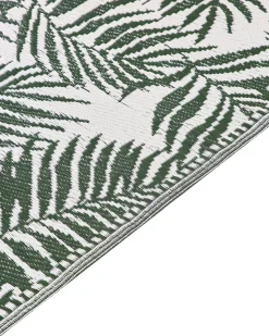 Tapete De Exterior Verde Escuro 120 X 180 Cm Kota