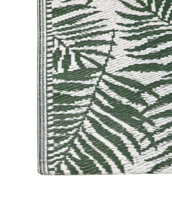 Tapete De Exterior Verde Escuro 120 X 180 Cm Kota