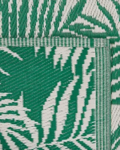 Tapete De Exterior Verde Esmeralda 120 X 180 Cm Kota