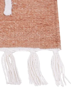 Tapete De Exterior Vermelho Claro 140 X 200 Cm Yavu