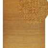 Tapete De Juta Amarelo Mostarda E Castanho 160 X 230 Cm Lunia