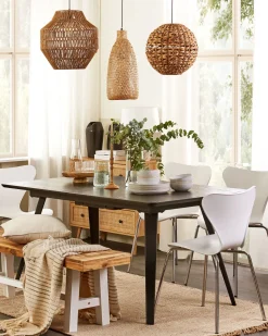 Tapete De Juta Creme 140 X 200 Cm Aladag