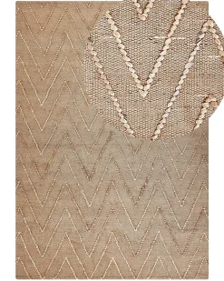 Tapete De Juta Creme 160 X 230 Cm Daday