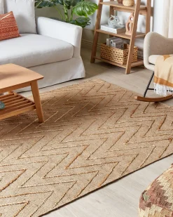 Tapete De Juta Creme 160 X 230 Cm Daday