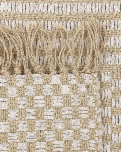 Tapete De Juta Creme 140 X 200 Cm Adabag