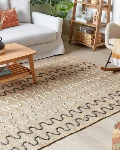 Tapete De Juta Creme 160 X 230 Cm Sogut