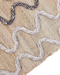 Tapete De Juta Creme 160 X 230 Cm Sogut
