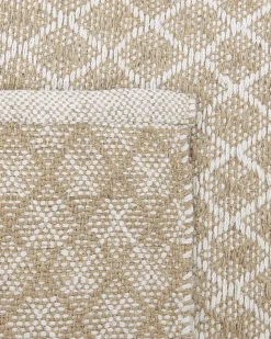 Tapete De Juta Creme 140 X 200 Cm Akbez