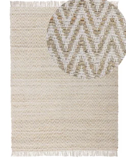 Tapete De Juta Creme 140 X 200 Cm Afrin